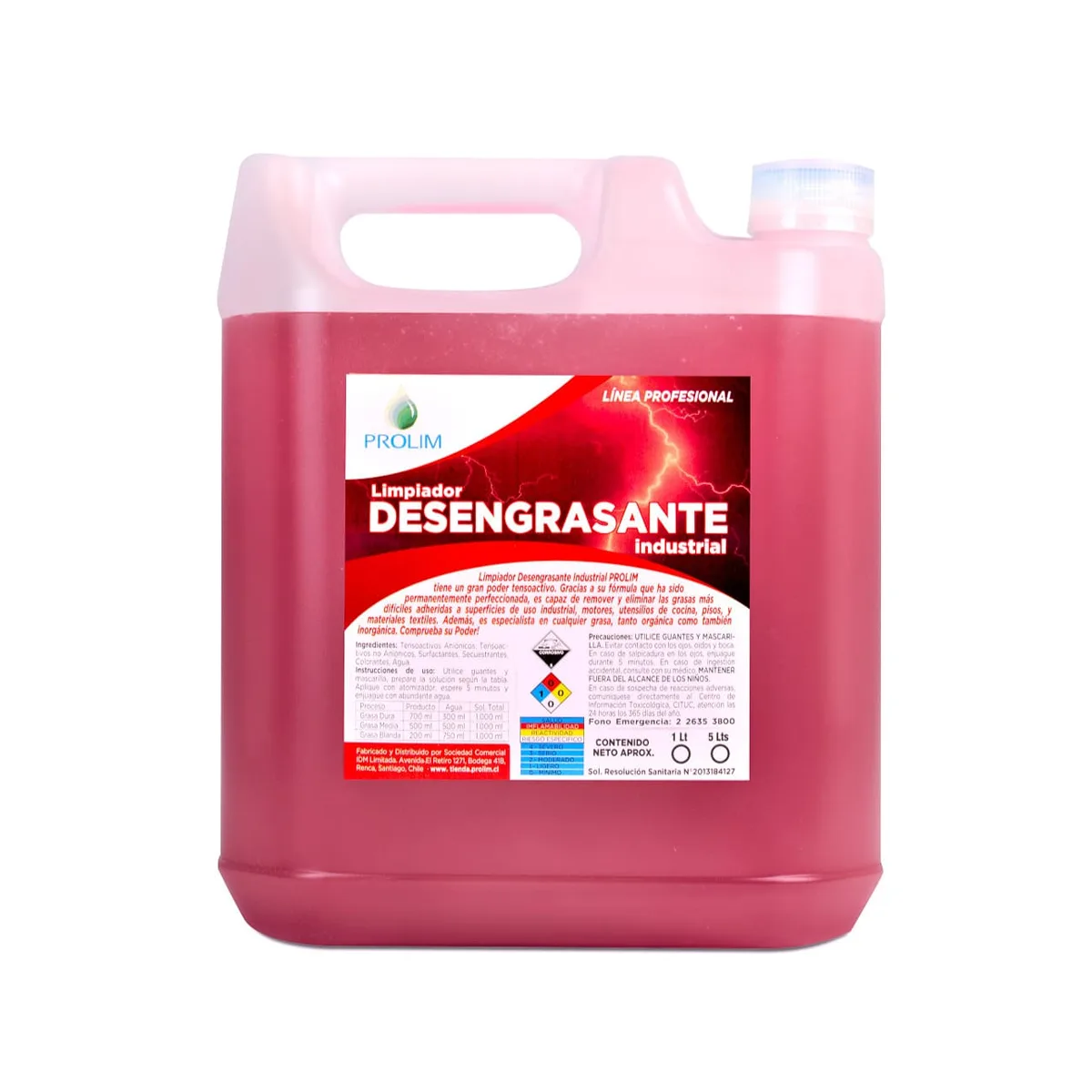 BIDON DESENGRASANTE