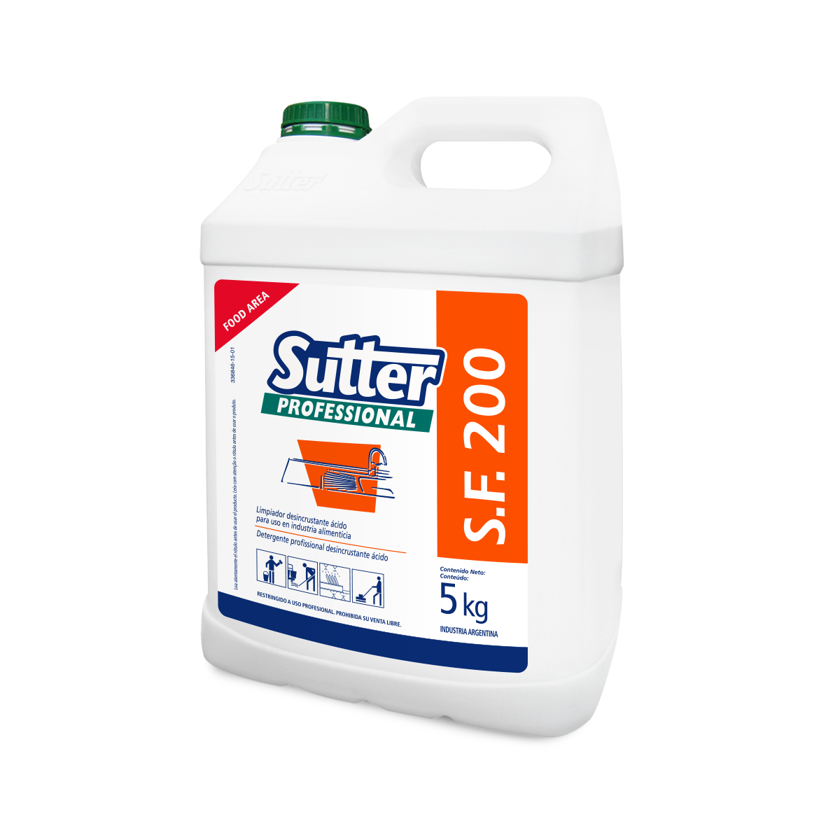 SUTTER PROFESIONAL LIMPIEZA INOXIDABLE ITALIANO
